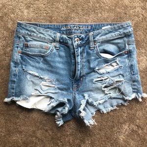 Ripped shorts